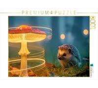 Puzzle · Poésie des Champignons, Petits Merveilles à la Lueur de la Mousse | Des champignons à la lumière · 1000 pièces · Format assemblé 64 × 48 cm · CALVENDO Puzzle
