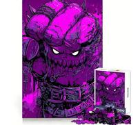 Puzzle Poing de Monstre Violet pour Adolescents, 1000 pièces, Jeu intellectuel, Divertissement d'intérieur, découpe de qualité, Cadeau créatif (38x52cm)