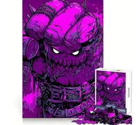 Puzzle Poing de Monstre Violet pour Adultes, 1000 pièces, Jeu d'entraînement cérébral, Divertissement et Art à Assembler, Cadeau de Noël (38x26cm)
