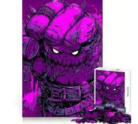 Puzzle Poing de Monstre Violet pour Adultes, 1000 pièces, pour stimuler la mémoire, se détendre et s'amuser Finitions précises Un Joli Cadeau (50x75cm)