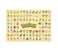 Puzzle pokédex de la région de johto 1