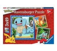 Puzzle pokémon 3x49 pcs