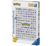 Ravensburger Puzzle 500 p - Pokédex première génération / Pokémon