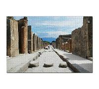 Puzzle Pompéi Naples Italie 500 pièces Jeu d'art Souvenir de Voyage 52 x 38 cm
