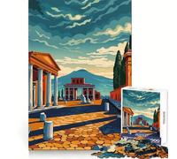 Puzzle Pompéi pour Adultes, 1000 pièces, Jeu de réflexion, Joie familiale, découpe de précision, Joli Cadeau (38x52cm)