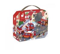 Puzzle Pompiers Vingt Quatre Pieces