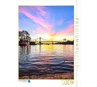 Puzzle · Pont de l'Empereur Guillaume | Wilhelmshaven · 1000 pièces · Format assemblé 64 × 48 cm · CALVENDO Puzzle