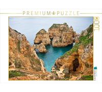 Puzzle · Ponta da Piedade - Lagos | Ponta da Piedade, l'une des formations rocheuses les plus… · 1000 pièces · Format assemblé 64 × 48 cm · CALVENDO Puzzle