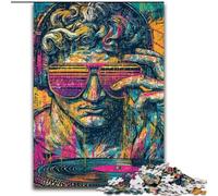 Puzzle Pop-Art Statue de David de Michel-Ange 1000 pièces pour Adultes, Jeux éducatifs, décoration d'intérieur, Cadeaux Uniques (26x38cm)