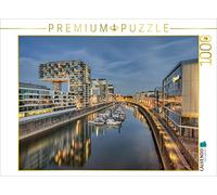 Puzzle · Port de Rheinau à Cologne | 1000 pièces · Format assemblé 64 × 48 cm · CALVENDO Puzzle