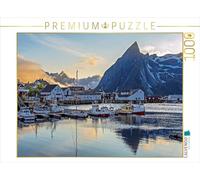 Puzzle · Port de Sakrisøy, Lofoten | 1000 pièces · Format assemblé 64 × 48 cm · CALVENDO Puzzle