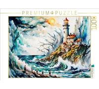 Puzzle · Port | Un motif du calendrier Sentinelles solitaires Phares · 1000 pièces · Format assemblé 64 × 48 cm · CALVENDO Puzzle