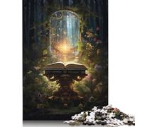 Puzzle Portail des Pages enchantées 500 pièces pour Adolescents Adultes. Puzzle pour s'amuser en Famille et Passer Une soirée Jeux. 500 pièces (52 x 38 cm).