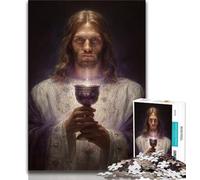 Puzzle Portrait de Marie la Mère, 1000 pièces pour Adultes, Jeu Familial Anti-Stress, défi Difficile, Cadeaux du Père Noël Secret 50x75cm