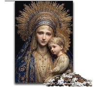 Puzzle Portrait de Marie la Mère 2000 pièces pour Adultes et Adolescents, adapté aux 14 Ans et Plus Amusement en Famille C'est Un pour Toute la Famille 70x100cm
