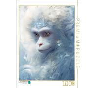 Puzzle · Portraits d'animaux - Peinture | Petit singe · 1000 pièces · Format assemblé 64 × 48 cm · CALVENDO Puzzle