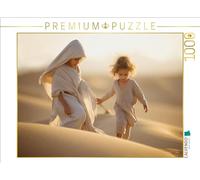 Puzzle · Portraits du désert | Jouer dans les dunes de sable · 1000 pièces · Format assemblé 64 × 48 cm · CALVENDO Puzzle