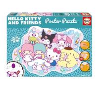 Puzzle poster Educa Hello Kitty and Friends 250 pièces Multicolore