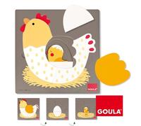 Puzzle poule oeuf poussin