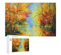 Puzzle pour Adolescents 1000 PCS Autumn Puzzle Adulte, Jouet, Décoration Murale, Découpe De Précision, Jeu Stimulant, Cadeaux 1000 PCS