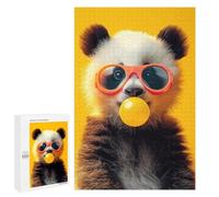 Puzzle pour Adolescents 1000 PCS Baby Panda Bubblegum Puzzle pour Adultes - Jeux Relaxants - Décoration Intérieure - Cadeaux Uniques d'anniversaire Et De Noël 1000 PCS