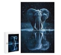 Puzzle pour Adolescents 1000 PCS Beautiful Magical Elephant Puzzles pour Adolescents - Jouets Anti-Stress - Améliore La Mémoire - Idéal comme Cadeau 1000 PCS