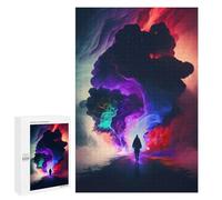 Puzzle pour Adolescents 1000 PCS Colorful Clouds A Journey Through Dreams Puzzle pour Adultes - Jeux Relaxants - Décoration Intérieure - Cadeaux Uniques d'anniversaire Et De Noël 1000 PCS