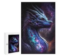 Puzzle pour Adolescents 1000 PCS Cosmic Dragon Art Print Puzzles pour Adultes Découpe De Précision Stimule Le Cerveau Jeu Amusant Et Stimulant pour Toute La Famille 1000 PCS