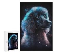 Puzzle pour Adolescents 1000 PCS Cosmic Poodle Portrait-1 Puzzles pour Adultes Découpe De Précision Stimule Le Cerveau Jeu Amusant Et Stimulant pour Toute La Famille 1000 PCS