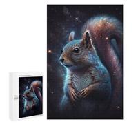 Puzzle pour Adolescents 1000 PCS Cosmic Squirrel Art Print-14 Puzzles pour Adultes Découpe De Précision Stimule Le Cerveau Jeu Amusant Et Stimulant pour Toute La Famille 1000 PCS