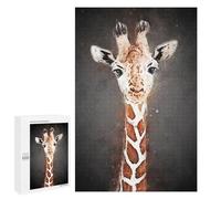 Puzzle pour Adolescents 1000 PCS Cute Giraffe Puzzle pour Adultes - Jeux Relaxants - Décoration Intérieure - Cadeaux Uniques d'anniversaire Et De Noël 1000 PCS
