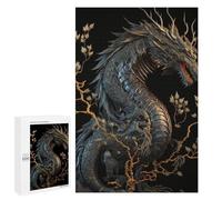Puzzle pour Adolescents 1000 PCS Dragon's Majesty in Art Puzzle pour Adultes - Jeu Manuel - Décoration Murale - Cadeaux Uniques pour Anniversaire Et Noël 1000 PCS
