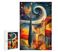 Puzzle pour Adolescents 1000 PCS Dreamscape Under A Starry Sky Jeux De Puzzle en Famille pour S'amuser en Famille Cadeaux d'anniversaire Et Cadeaux Uniques 1000 PCS