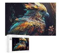 Puzzle pour Adolescents 1000 PCS Enchanted Feathered Beast Puzzle pour Adultes Jeux Relaxants pour Améliorer La Mémoire Cadeaux d'anniversaire Et De Noël Uniques 1000 PCS