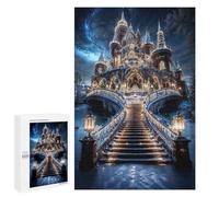 Puzzle pour Adolescents 1000 PCS Enchanted Winter Castle Puzzles pour Adolescents - Jouets Anti-Stress - Améliore La Mémoire - Idéal comme Cadeau 1000 PCS