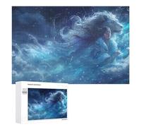 Puzzle pour Adolescents 1000 PCS Fantasy Artwork Celestial Journey Puzzle pour Adultes - Jeu Manuel - Décoration Murale - Cadeaux Uniques pour Anniversaire Et Noël 1000 PCS