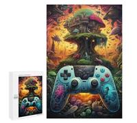 Puzzle pour Adolescents 1000 PCS Fantasy Game Controller Artwork -2 Puzzle pour Adultes - Jeu Manuel - Décoration Murale - Cadeaux Uniques pour Anniversaire Et Noël 1000 PCS