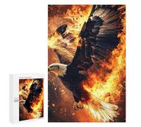 Puzzle pour Adolescents 1000 PCS Fiery Eagle Puzzles pour Adolescents - Jouets Anti-Stress - Améliore La Mémoire - Idéal comme Cadeau 1000 PCS