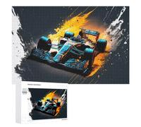 Puzzle pour Adolescents 1000 PCS Formula 1 Speed Artwork Puzzles pour Adultes Jeux De Bricolage Analyse Et Logique Jeu Stimulant Cadeaux 1000 PCS