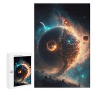 Puzzle pour Adolescents 1000 PCS Galactic Convergence Puzzle pour Adultes Jeux De Détente Décoration Parfaite Cadeaux d'anniversaire Et Cadeaux Uniques 1000 PCS