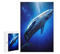 Puzzle pour Adolescents 1000 PCS Galactic Humpback Whale Puzzle pour Adultes - Jeu Manuel - Décoration Murale - Difficile Et Stimulant 1000 PCS