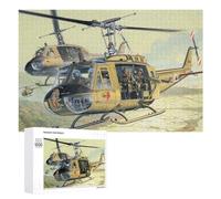 Puzzle pour Adolescents 1000 PCS Helicopter World War 2 Jet Puzzle Anti-Stress, Jouet De Décoration Intérieure, Cadeau Unique d'anniversaire Et De Noël 1000 PCS