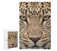 Puzzle pour Adolescents 1000 PCS Leopard Face Close-Up Puzzles pour Adolescents - Jouets Anti-Stress - Assemblage De Motifs - Cadeaux Uniques pour Anniversaire Et Noël 1000 PCS