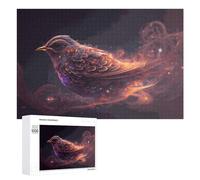 Puzzle pour Adolescents 1000 PCS Magical Bird in Cosmic Light -1 Puzzle pour Adultes - Jouet À Monter Soi-même - Défi Difficile - Cadeaux De Noël Et d'anniversaire 1000 PCS
