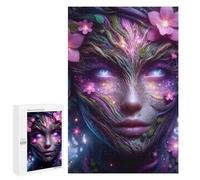 Puzzle pour Adolescents 1000 PCS Nature Spirit Portrait Puzzles pour Adolescents - Jouets Anti-Stress - Améliore La Mémoire - Idéal comme Cadeau 1000 PCS