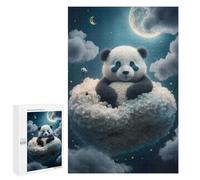 Puzzle pour Adolescents 1000 PCS Panda Dreams in Cloudland Puzzles pour Adolescents - Jouets Anti-Stress - Améliore La Mémoire - Idéal comme Cadeau 1000 PCS