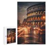 Puzzle pour Adolescents 1000 PCS Pièces De Puzzle Colosseum Rome Italy Puzzles pour Adolescents - Décoration Murale - Cadeaux pour Femmes, Amis Et Famille 1000 PCS