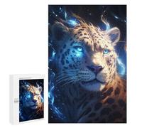 Puzzle pour Adolescents 1000 PCS Pièces De Puzzle Cosmic Celestial Cheetah Puzzles pour Adolescents - Décoration Murale - Cadeaux pour Femmes, Amis Et Famille 1000 PCS