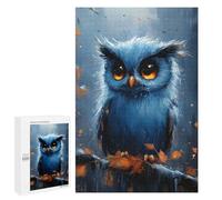 Puzzle pour Adolescents 1000 PCS Pièces De Puzzle Cute Owl Painting Puzzles pour Adolescents - Décoration Murale - Cadeaux pour Femmes, Amis Et Famille 1000 PCS