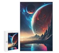 Puzzle pour Adolescents 1000 PCS Pièces De Puzzle Dawn of New Planet Puzzles pour Adolescents - Décoration Murale - Cadeaux pour Femmes, Amis Et Famille 1000 PCS